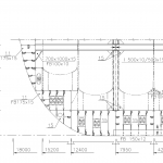 Figure 3: Cargo zone transverse section: structural detail