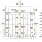 Figure 4: Cargo zone ventilation layout – Transverse section
