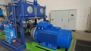 19. Autofrettage and fatigue hydraulic system and electical cabinet